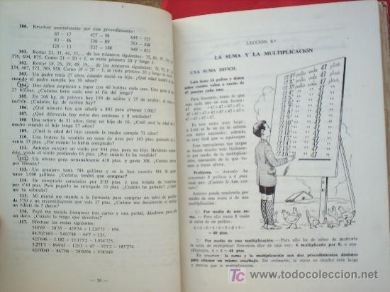 Libros de segunda mano: LIBRO ESCOLAR , MATEMATICAS .primer curso, 1954 , editorial luis vives - Foto 2
