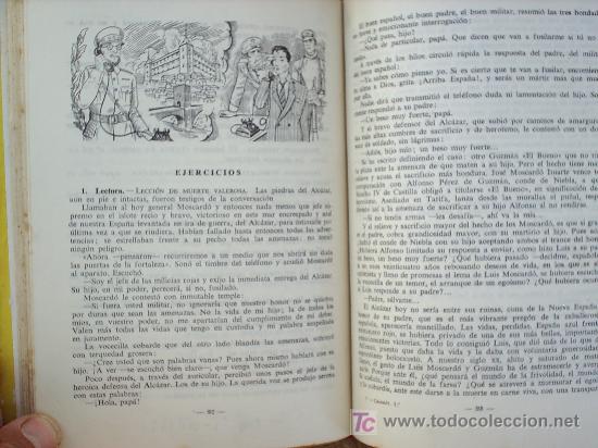 Libros de segunda mano: libro escolar , gramatica espa&ntilde;ola , primer curso ,1955 , editorial luis vives - Foto 5