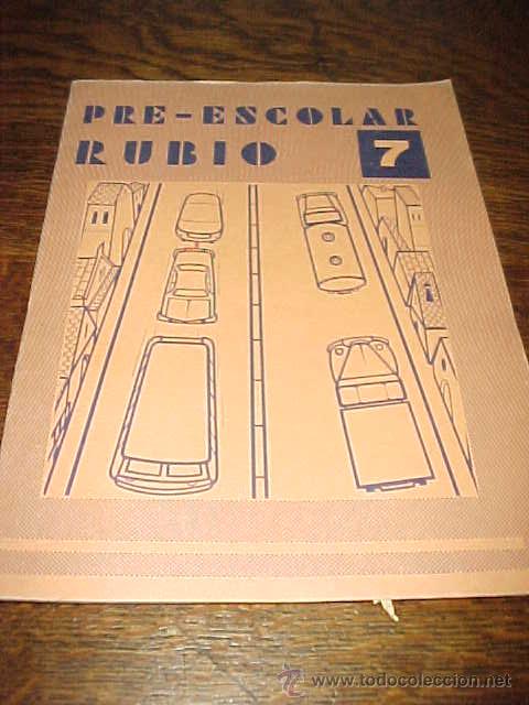 Libros de segunda mano: PRE ESCOLAR RUBIO N&ordm; 7. A&Ntilde;O 1977. - Foto 1