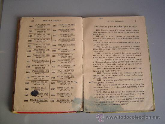 Libros de segunda mano: Libro escuela ARITM&Eacute;TICA. Ediciones Bru&ntilde;o. - Foto 4