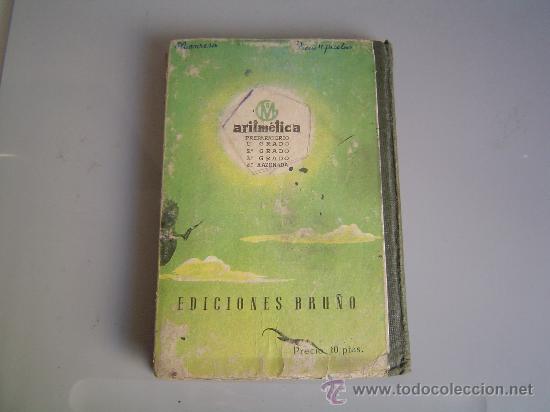 Libros de segunda mano: Libro escuela ARITM&Eacute;TICA. Ediciones Bru&ntilde;o. - Foto 5