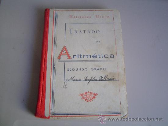 Libros de segunda mano: Libro escuela ARITM&Eacute;TICA. Ediciones Bru&ntilde;o. - Foto 1