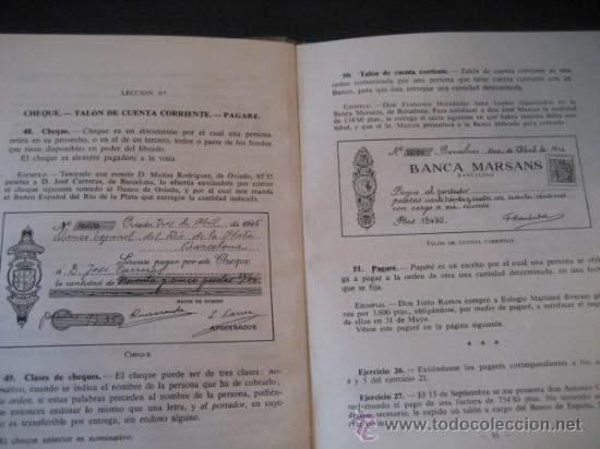 Libros de segunda mano: LIBRO ESCOLAR. TENEDURIA 1&ordm;. LUIS VIVES 1958 - Foto 3
