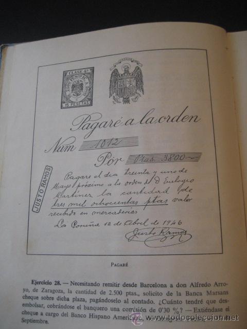 Libros de segunda mano: LIBRO ESCOLAR. TENEDURIA 1&ordm;. LUIS VIVES 1958 - Foto 2