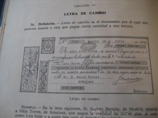 Libros de segunda mano: LIBRO ESCOLAR. TENEDURIA 1&ordm;. LUIS VIVES 1958 - Foto 3