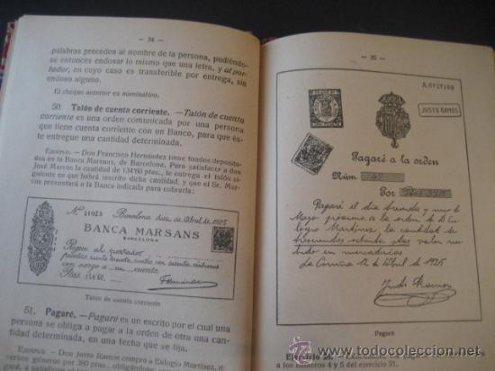 Libros de segunda mano: LIBRO ESCOLAR. TENEDURIA 1&ordm;. LUIS VIVES 1939 - Foto 2