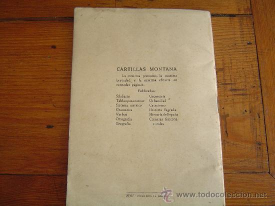 Libros de segunda mano: Antigua cartilla de escuela , ORTOGRAFIA. - Foto 4
