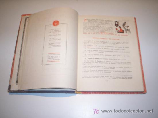 Libros de segunda mano: GRAM&Aacute;TICA PRIMER GRADO - ED. LUIS VIVES (1946) - Foto 2