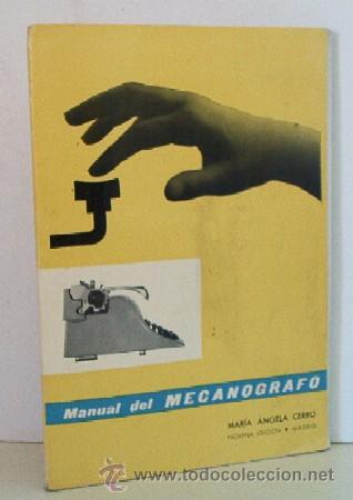 Libros de segunda mano: MANUAL DEL MECANOGRAFO - LIBRO ESCOLAR - Foto 1