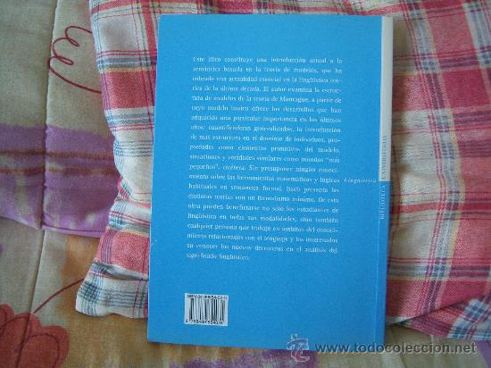 Libros de segunda mano: EMMON BACH Lecciones b&aacute;sicas de sem&aacute;ntica formal - Foto 2