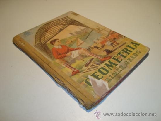 Libros de segunda mano: GEOMETR&Iacute;A - PRIMER GRADO - EDELVIVES - (1950) - Foto 5