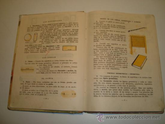 Libros de segunda mano: GEOMETR&Iacute;A - PRIMER GRADO - EDELVIVES - (1950) - Foto 2