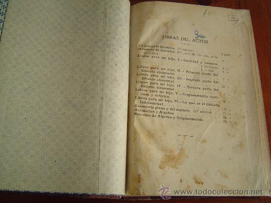 Libros de segunda mano: Libro antiguo de Geometria. - Foto 2