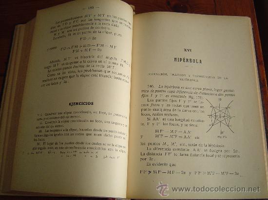 Libros de segunda mano: Libro antiguo de Geometria. - Foto 5