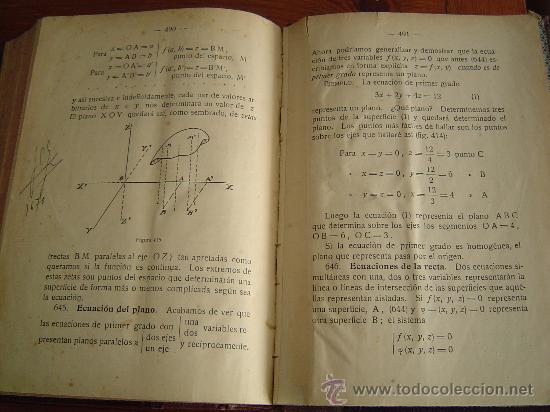 Libros de segunda mano: Libro antiguo de Geometria. - Foto 7