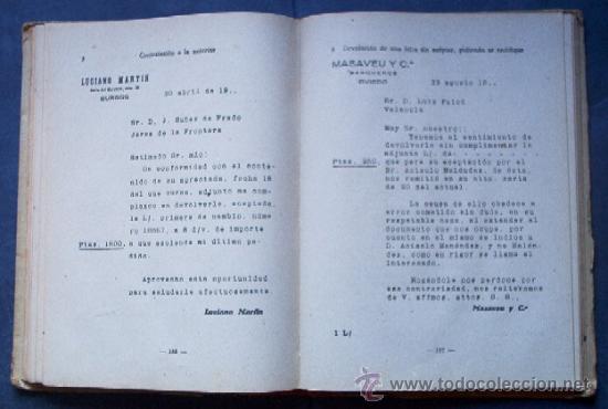 Libros de segunda mano: CORRESPONDENCIA MERCANTIL - A&Ntilde;O 1947 - LIBRO ESCOLAR - Foto 4