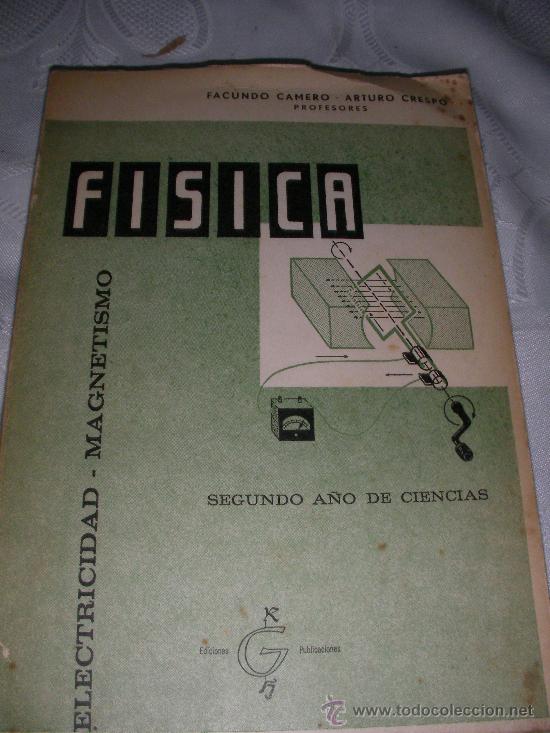 Libros de segunda mano: ANTIGUO LIBRO DE TEXTO DE FISICA - Foto 1