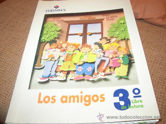 Libros de segunda mano: LOS AMIGOS 3 LIBRO DE LECTURA. EDELVIVES. - Foto 1