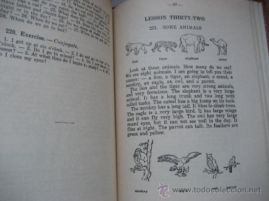 Libros de segunda mano: Metodo de Ingles. Primer Grado. Editorial Luis Vives. 1958 - Foto 3
