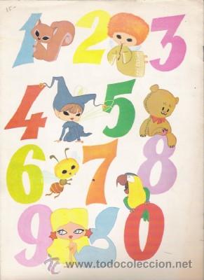Libros de segunda mano: CARTILLA LOS N&Uacute;MEROS, ED. FHER, 1969 - Foto 3
