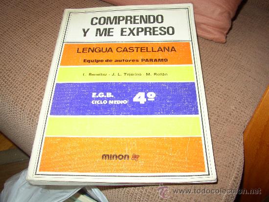 Libros de segunda mano: Comprendo y me Expreso 4 EGB Mi&ntilde;on - Foto 1