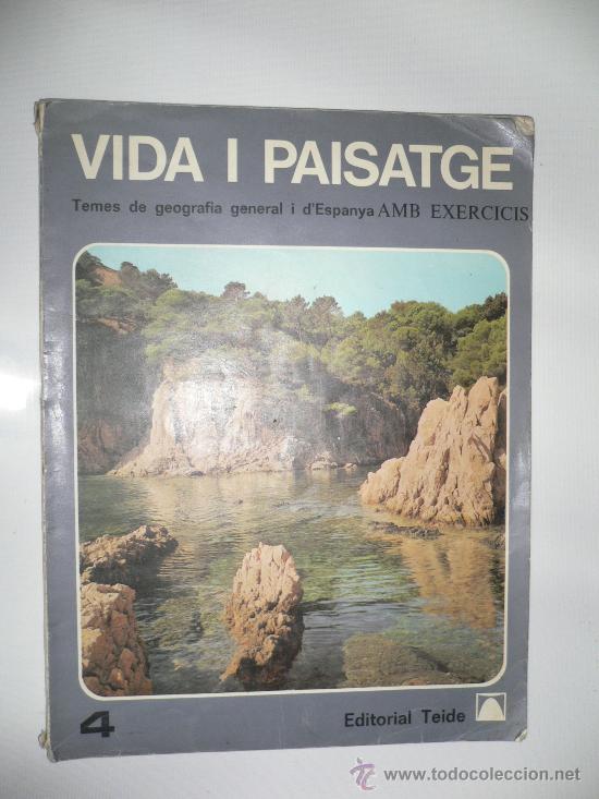 Libros de segunda mano: VIDA I PAISATGE. LIBRO DE TEXTO EN CATAL&Aacute;N - Foto 1
