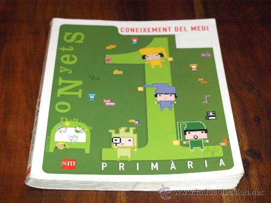 Libros de segunda mano: CONEIXEMENT DEL MEDI-1&ordm; PRIMARIA-SM- PROYECTE DONYETS-USADO. - Foto 1