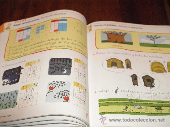 Libros de segunda mano: MATEM&Aacute;TICAS 1&ordm; PRIMARIA-SM-PROYECTO TRAMPOL&Iacute;N- USADO- - Foto 2
