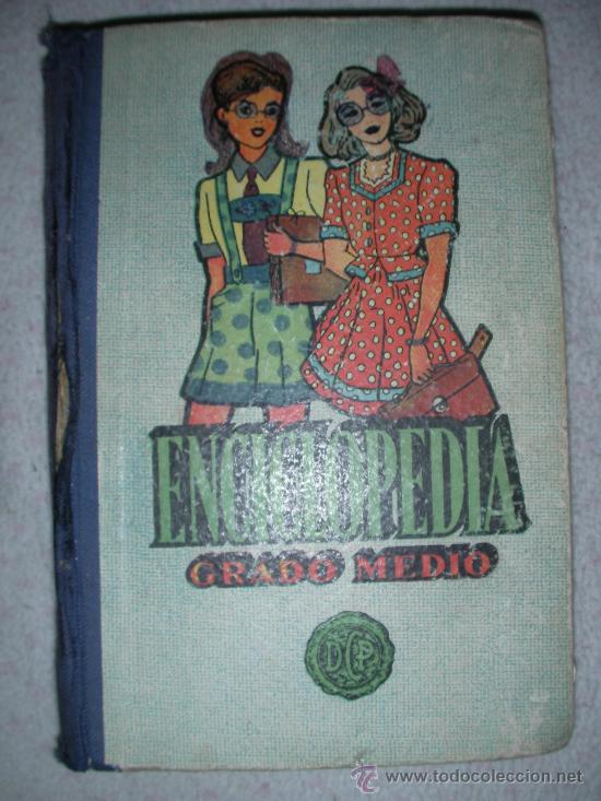 Libros de segunda mano: ANTIGUO LIBRO DE TEXTO ENCICLOPEDIA GRADO MEDIO - Foto 1