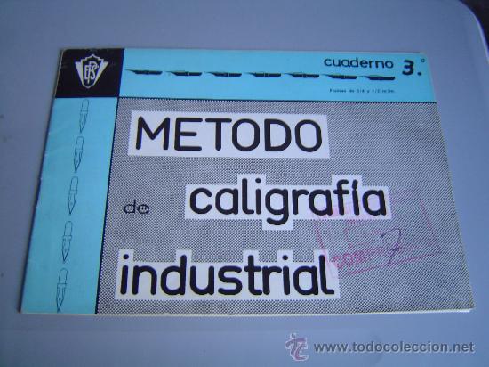 Libros de segunda mano: Cuaderno Metodo de caligrafia industrial. - Foto 1