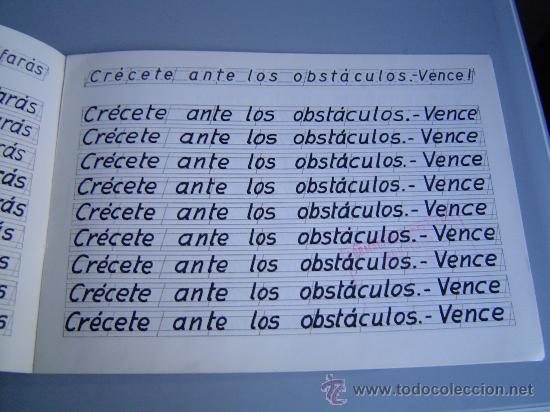 Libros de segunda mano: Cuaderno Metodo de caligrafia industrial. - Foto 3