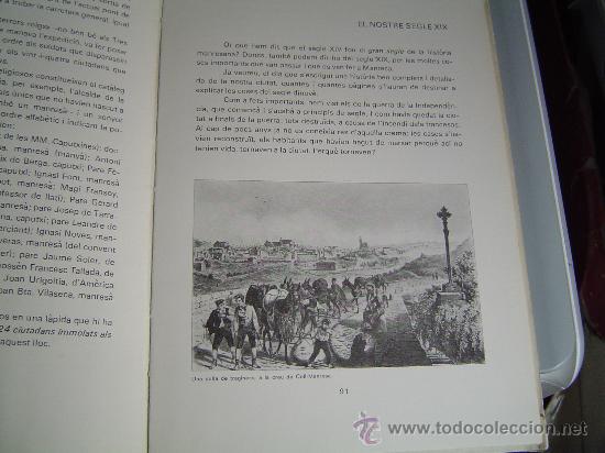 Libros de segunda mano: Libro de texto. La Historia de Manresa.( Texto en catal&aacute;n ) - Foto 7