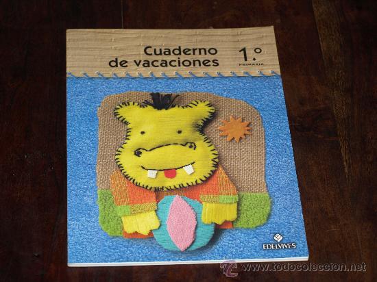 Libros de segunda mano: CUADERNO DE VACACIONES 1&ordm; PRIMARIA EDELVIVES - Foto 1