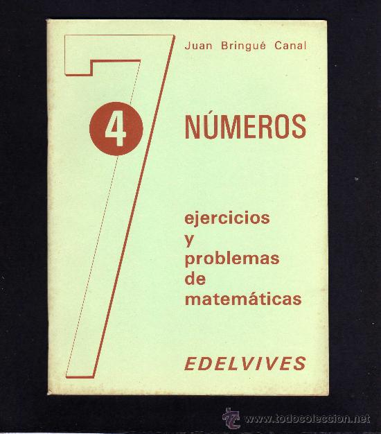 Libros de segunda mano: N&Uacute;MEROS - EJERCICIOS Y PROBLEMAS DE MATEMATICAS N&ordm; 4 - EDELVIVES. - Foto 1
