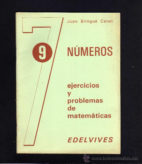 Libros de segunda mano: N&Uacute;MEROS - EJERCICIOS Y PROBLEMAS DE MATEMATICAS N&ordm; 9 - EDELVIVES. - Foto 1