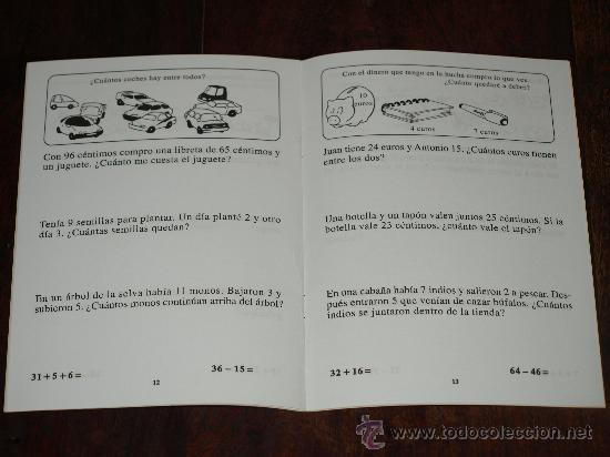 Libros de segunda mano: CUADERNILLO RUBIO PROBLEMAS 9- PROBLEMAS DE SUMAR Y RESTAR LLEVANDO- - Foto 2