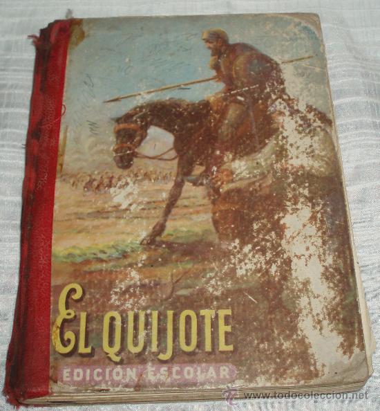 Libros de segunda mano: el quijote edicion escolar a&ntilde;o 1953 - Foto 1