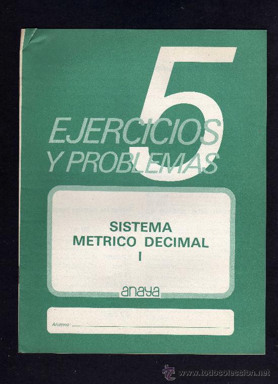Libros de segunda mano: EJERCICIOS Y PROBLEMAS - N&ordm; 5 - ANAYA. - Foto 1