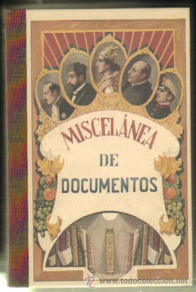 Libros de segunda mano: MISCELANEA GENERAL DE DOCUMENTOS (A-ESC-1158) - Foto 1