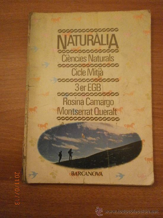 Libros de segunda mano: LIBRO DE CIENCIES NATURALS - CICLE MITJA  3&ordm; EGB - Foto 1