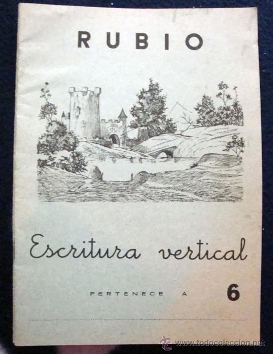 Libros de segunda mano: Cuaderno Rubio de escritura los del cole de los 60 el n&ordm; 6 - Foto 1