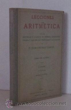 Libros de segunda mano: LECCIONES DE ARITMETICA - A&Ntilde;O 1937 - Foto 1