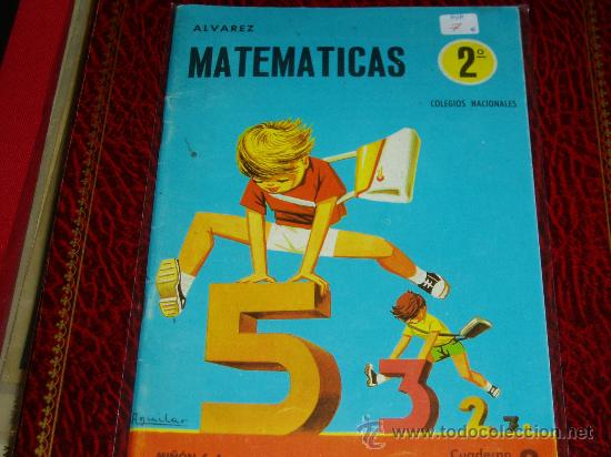 Libros de segunda mano: MATEMATICAS 2&ordm; CURSO. ALVAREZ. CUADERNO N&ordm; 2. - Foto 1