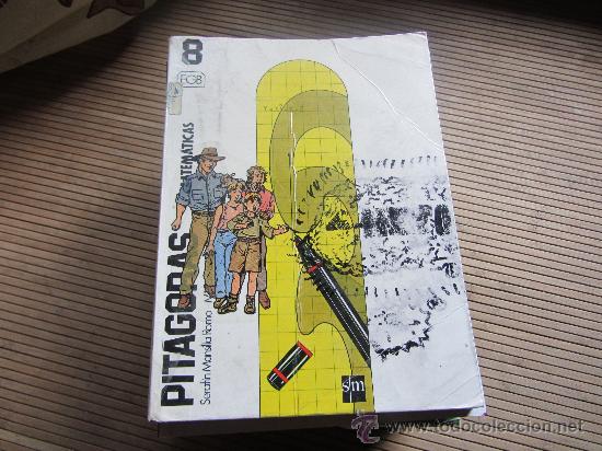 Libros de segunda mano: PITAGORAS. MATEMATICAS 8. SM - Foto 1