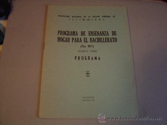 Second hand books: Libro de texto .Secci&oacute;n femenina de F.E.T. y de las J.O.N.S.