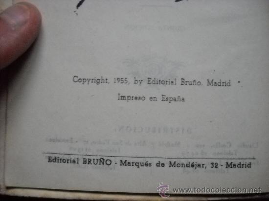 Libros de segunda mano: ALGEBRA Y TRIGONOMETR&Iacute;A, SOLUCIONARIO//EDICIONES BRU&Ntilde;O//1955//EDT: BRU&Ntilde;O - Foto 3