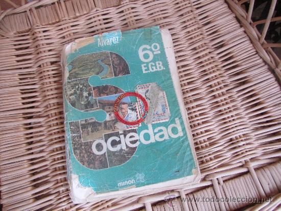 Libros de segunda mano: SOCIEDAD. ALVAREZ 6 EGB - Foto 1