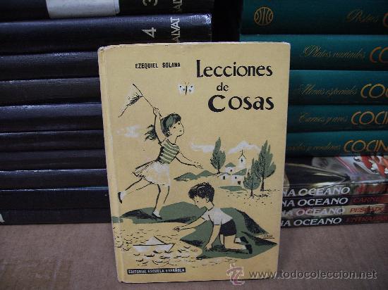 Libros de segunda mano: Lecciones de Cosas, por Ezequiel Solana - Foto 1