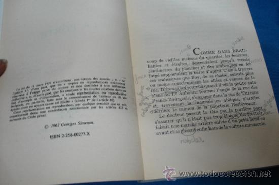 Libros de segunda mano: SIMENON - LA PORTE - PRESSES DE LA CIT&Eacute; PARIS 1977 - Foto 3