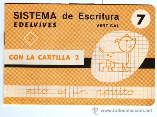 Libros de segunda mano: CUADERNILLO ESCRITURA VERTICAL * EDELVIVES * N&ordm; 7 - Foto 1